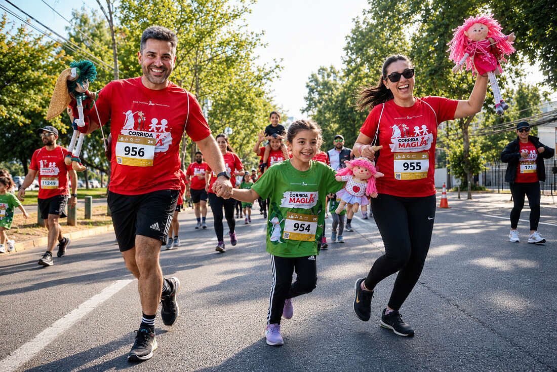 Corrida Magik por los niños con cáncer